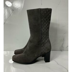 AQUATALIA Mid Calf Heel Boots